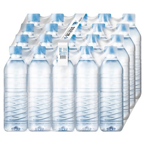 팔도맑은샘 맑은샘수 무라벨, 20개, 500ml
