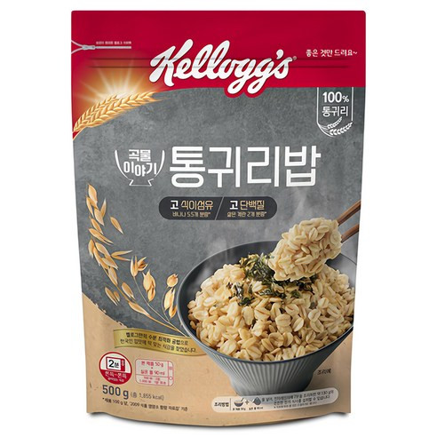 켈로그 통귀리밥, 500g, 1개