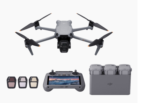 DJI Air 3S 플라이 모어 콤보 (DJI RC 2) 드론