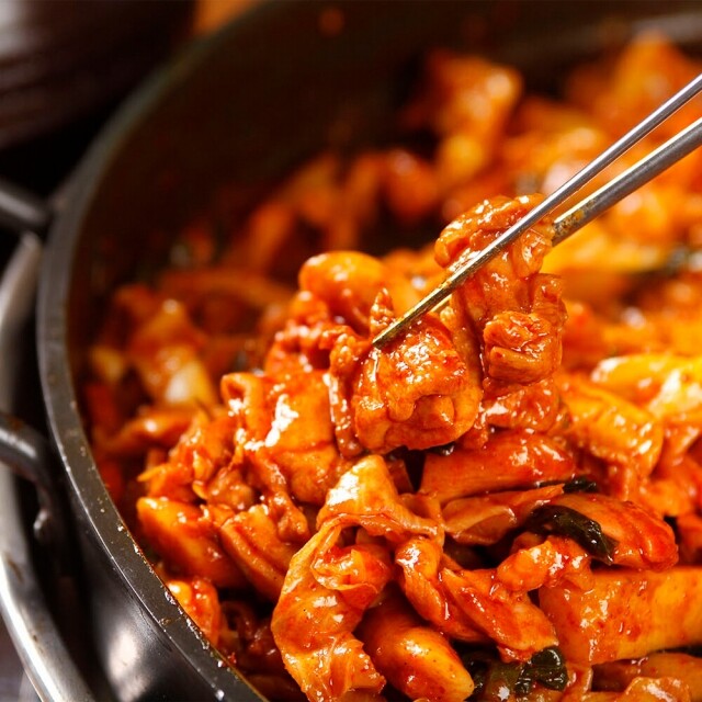 우동품은 닭갈비